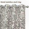 image:imageDriftAway Julia 100 Blackout Curtains Grommet 2 Panels W52xL84 BeigeLinen Gray