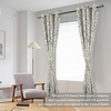image:imageDriftAway Julia 100 Blackout Curtains Grommet 2 Panels W52xL84 BeigeLinen Gray