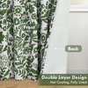 image:imageDriftAway Julia 100 Blackout Curtains Grommet 2 Panels W52xL84 BeigeLinen Loden Green