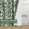 image:imageDriftAway Julia 100 Blackout Curtains Grommet 2 Panels W52xL84 BeigeLinen Loden Green