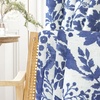 image:imageDriftAway Julia 100 Blackout Curtains Grommet 2 Panels W52xL84 BeigeLinen Navy