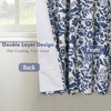 image:imageDriftAway Julia 100 Blackout Curtains Grommet 2 Panels W52xL84 BeigeLinen Navy
