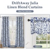 image:imageDriftAway Julia 100 Blackout Curtains Grommet 2 Panels W52xL84 BeigeLinen Navy
