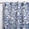 image:imageDriftAway Julia 100 Blackout Curtains Grommet 2 Panels W52xL84 BeigeLinen Navy