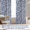 image:imageDriftAway Julia 100 Blackout Curtains Grommet 2 Panels W52xL84 BeigeLinen Navy