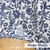image:imageDriftAway Julia 100 Blackout Curtains Grommet 2 Panels W52xL84 BeigeLinen Navy
