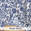 image:imageDriftAway Julia 100 Blackout Curtains Grommet 2 Panels W52xL84 BeigeLinen Navy