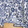 image:imageDriftAway Julia 100 Blackout Curtains Grommet 2 Panels W52xL84 BeigeLinen Navy