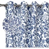 image:imageDriftAway Julia 100 Blackout Curtains Grommet 2 Panels W52xL84 BeigeLinen Navy