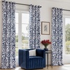 image:imageDriftAway Julia 100 Blackout Curtains Grommet 2 Panels W52xL84 BeigeNavy