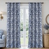image:imageDriftAway Julia 100 Blackout Curtains Grommet 2 Panels W52xL84 BeigeNavy