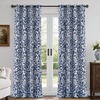 image:imageDriftAway Julia 100 Blackout Curtains Grommet 2 Panels W52xL84 BeigeNavy
