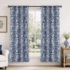 image:imageDriftAway Julia 100 Blackout Curtains Grommet 2 Panels W52xL84 BeigeNavy