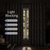 image:imageDriftAway Julia 100 Blackout Curtains Grommet 2 Panels W52xL84 BeigeNavy