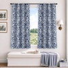 image:imageDriftAway Julia 100 Blackout Curtains Grommet 2 Panels W52xL84 BeigeNavy