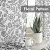 image:imageDriftAway Kitchen Curtains Orange Harvest Floral Linen Short Curtains Cafe 36 Inch Length for Living Room Bathroom Autumn Fall Printed Patterned Vintage Rod Pocket 2 Panels Orange Coral GoldJulia Gray