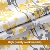 image:imageDriftAway Leah Abstract Floral Blossom Ink Painting Room Darkening Thermal Insulated Grommet Unlined Window Curtains 2 Panels Each Size 52 Inch by 84 Inch Red Rust Orange Gold YellowGolden YellowGray