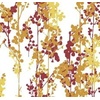 image:imageDriftAway Leah Abstract Floral Blossom Ink Painting Room Darkening Thermal Insulated Grommet Unlined Window Curtains 2 Panels Each Size 52 Inch by 84 Inch Red Rust Orange Gold YellowRedGray