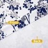image:imageDriftAway Leah Abstract Floral Blossom Ink Painting Room Darkening Thermal Insulated Grommet Unlined Window Curtains 2 Panels Each Size 52 Inch by 84 Inch Red Rust Orange Gold YellowNavyGray