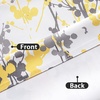 image:imageDriftAway Leah Abstract Floral Blossom Ink Painting Room Darkening Thermal Insulated Grommet Unlined Window Curtains 2 Panels Each Size 52 Inch by 84 Inch Red Rust Orange Gold YellowGolden YellowGray