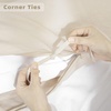 image:imageDriftAway Linen Duvet Cover Set for King Size Prewashed 100 Percent Flax Linen Duvet Cover for Hot Sleepers Moisture Wicking Breathable Duvet Cover with Pillow Shams Bedding Collection Solid Linen