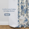 image:imageDriftAway Linen Floral Paisley Blackout Curtains Grommet W52 x L84 RedFredablue