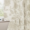 image:imageDriftAway Linen Floral Paisley Blackout Curtains Grommet W52 x L84 RedFredacamel Beige