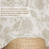 image:imageDriftAway Linen Floral Paisley Blackout Curtains Grommet W52 x L84 RedFredacamel Beige