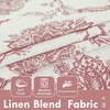 image:imageDriftAway Linen Floral Paisley Blackout Curtains Grommet W52 x L84 RedFredadusty Rose