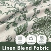 image:imageDriftAway Linen Floral Paisley Blackout Curtains Grommet W52 x L84 RedFredaloden Green