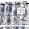 image:imageDriftAway Linen Floral Paisley Blackout Curtains Grommet W52 x L84 RedFredanavy