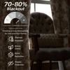 image:imageDriftAway Linen Floral Paisley Blackout Curtains Grommet W52 x L84 RedFredataupe