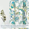 image:imageDriftAway Linen Floral Paisley Blackout Curtains Grommet W52 x L84 RedLaylateal Gray