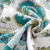 image:imageDriftAway Linen Floral Paisley Blackout Curtains Grommet W52 x L84 RedLaylateal Gray