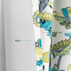 image:imageDriftAway Linen Floral Paisley Blackout Curtains Grommet W52 x L84 RedLaylateal Gray