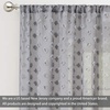 image:imageDriftAway Linen Textured Pom Pom Sheer Curtains 63 Inch Length 2 Panels Sets for Living Room Bedroom Farmhouse Modern Boho Drapes Semi Sheer Rod Pocket Nursery Kids Curtains 52x63 GrayOlivialight Gray