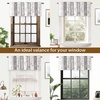 image:imageDriftAway Mackenzie Abstract Floral Pattern Window Treatment Valance Rod Pocket 52 Inch by 14 Inch Plus 2 Inch Header Blue Gray1