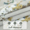 image:imageDriftAway Mackenzie Abstract Floral Pattern Window Treatment Valance Rod Pocket 52 Inch by 14 Inch Plus 2 Inch Header Blue Gray1