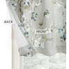 image:imageDriftAway Mackenzie Abstract Floral Pattern Window Treatment Valance Rod Pocket 52 Inch by 14 Inch Plus 2 Inch Header Blue Gray1