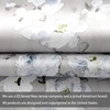 image:imageDriftAway Mackenzie Abstract Floral Pattern Window Treatment Valance Rod Pocket 52 Inch by 14 Inch Plus 2 Inch Header Blue Gray2