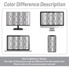 image:imageDriftAway Mason Thermal Blackout Grommet Window Curtains Geometric Trellis Pattern 2 Panels Each 52 Inch by 84 Inch GrayGrey