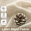 image:imageDriftAway Natural Linen Curtains 84 Inches Long 3 Pound Thick Semi Sheer 2 Panels Farmhouse Real Flax 3 Inch Rod Pocket Back Tab Boho Rustic Light Filtering Window Drapes for Bedroom Privacy AssuredLight Linen