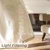 image:imageDriftAway Natural Linen Curtains 84 Inches Long 3 Pound Thick Semi Sheer 2 Panels Farmhouse Real Flax 3 Inch Rod Pocket Back Tab Boho Rustic Light Filtering Window Drapes for Bedroom Privacy AssuredLight Linen