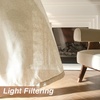 image:imageDriftAway Natural Linen Curtains 84 Inches Long 3 Pound Thick Semi Sheer 2 Panels Farmhouse Real Flax 3 Inch Rod Pocket Back Tab Boho Rustic Light Filtering Window Drapes for Bedroom Privacy AssuredLight Linen