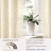 image:imageDriftAway Natural Linen Curtains 84 Inches Long 3 Pound Thick Semi Sheer 2 Panels Farmhouse Real Flax 3 Inch Rod Pocket Back Tab Boho Rustic Light Filtering Window Drapes for Bedroom Privacy AssuredLight Linen