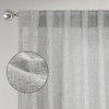 image:imageDriftAway Natural Linen Curtains 84 Inches Long 3 Pound Thick Semi Sheer 2 Panels Farmhouse Real Flax 3 Inch Rod Pocket Back Tab Boho Rustic Light Filtering Window Drapes for Bedroom Privacy AssuredGrey