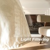 image:imageDriftAway Natural Linen Curtains 84 Inches Long 3 Pound Thick Semi Sheer 2 Panels Farmhouse Real Flax 3 Inch Rod Pocket Back Tab Boho Rustic Light Filtering Window Drapes for Bedroom Privacy AssuredLight Linen