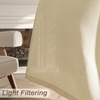 image:imageDriftAway Natural Linen Curtains 84 Inches Long 3 Pound Thick Semi Sheer 2 Panels Farmhouse Real Flax 3 Inch Rod Pocket Back Tab Boho Rustic Light Filtering Window Drapes for Bedroom Privacy AssuredBeige