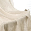 image:imageDriftAway Natural Linen Curtains 84 Inches Long 3 Pound Thick Semi Sheer 2 Panels Farmhouse Real Flax 3 Inch Rod Pocket Back Tab Boho Rustic Light Filtering Window Drapes for Bedroom Privacy AssuredLight Linen