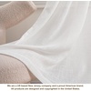 image:imageDriftAway Natural Linen Curtains 84 Inches Long 3 Pound Thick Semi Sheer 2 Panels Farmhouse Real Flax 3 Inch Rod Pocket Back Tab Boho Rustic Light Filtering Window Drapes for Bedroom Privacy AssuredWhite